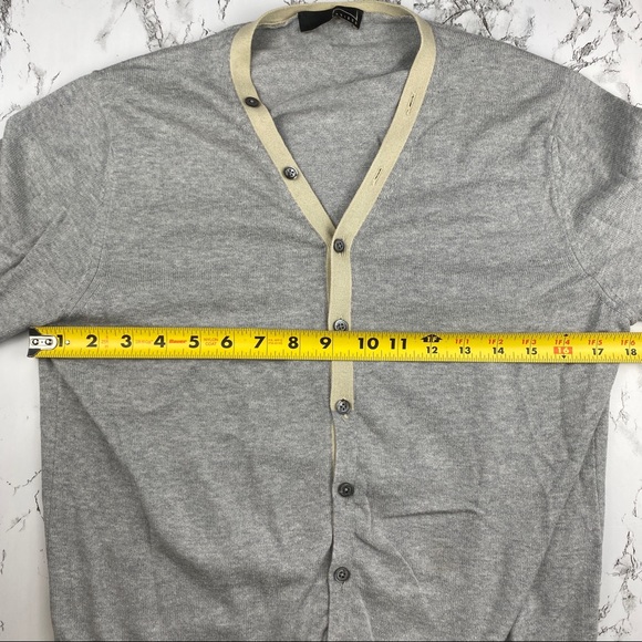 Nanibon Colorblock Button Front Cotton Cardigan - Picture 9 of 10